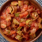 Stewed Okra and Tomatoes