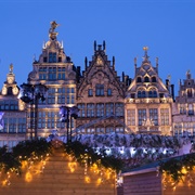 Antwerp Christmas Market (Grote Markt), Belgium