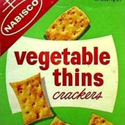 Vegetable Thins (Before Trans Fats Axed)