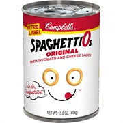 Spaghettios (Before Sodium, Etc. Changes)