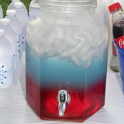 Iced Red, White, and Blue Punch