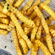 Maple Crinkle Cut Fries