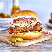 Jalapeño Fried Chicken Sandwich