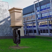 Upside Down Statue of Charles La Trobe, Australia