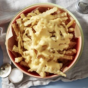 Cheddar Crinkle Cut Fries