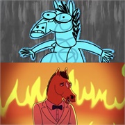 Bojack Horseman: &quot;Stupid Piece of Shit&quot; (S4,E6)/&quot;Time&#39;s Arrow&quot; (S4,E11)