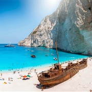 Shipwreck Beach, Greece