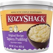 A Whole Large Carton of Kozy Shack Tapioca or Rice Pudding