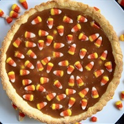 Pie With Candy Corn