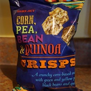 Trader Joe&#39;s Corn, Pea, Bean &amp; Quinoa Crisps