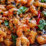 Spicy Garlic Shrimp