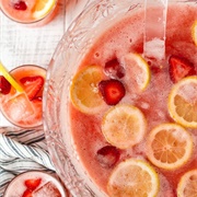 Raspberries and Tropical Punch