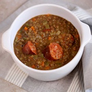 Lentil and Chorizo Soup