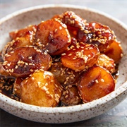 Soy Garlic Potatoes