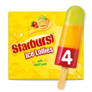 Starburst Ice Lolly