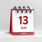 May 13