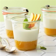 Peach Panna Cotta