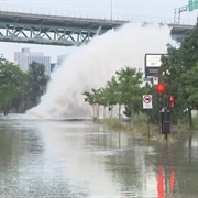 Water Pipe Burst