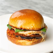 Fried Eggplant Sandwich