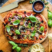 Homemade Vegan Pizza