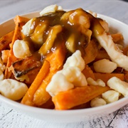 Sweet Potato Wedge Poutine