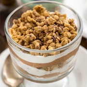 Cheesecake Peanut Butter Granola Parfait