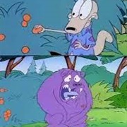 Rocko Picking Berries