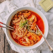 Spicy Kimchi Ramen