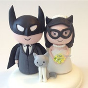 Silly or Personalized Wedding Cake Toppers