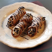 Striped (Harvest Stripe) Cannoli Shell