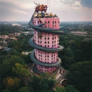 Dragon Tower Temple, Thailand