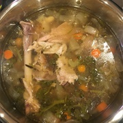 Turkey Frame Soup