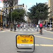 La Ciclovía De Bogotá