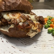 Cinnamon Pizza Burger