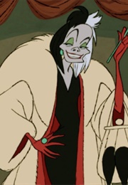 Cruella De Vil: 101 Dalmatians (1961)