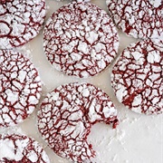 Red Velvet Pretzel Cookie