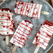 Red Velvet Custard Popsicle