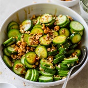 Cucumber and Soy Sauce Salad