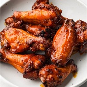 Wings With Hot Sauce