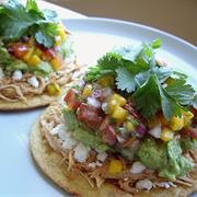 Chicken Tostadas