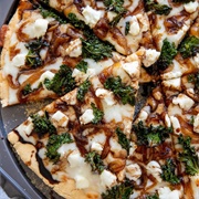 Chicken and Goat Cheese Pizza