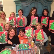 Christmas Paint Night