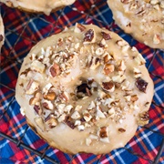 Praline Sauce-Filled Donut