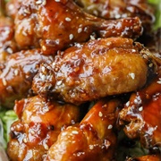 Honey Garlic Wings