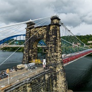 Wheeling Suspension Bridge, West Virginia