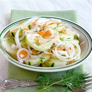 Sour Cucumber Salad