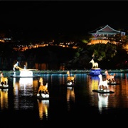 Jinju Namgang Yudeung Festival