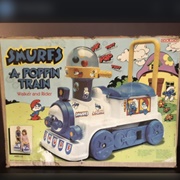 Smurf Ride-On Poppin Train