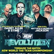 Darby Allin &amp; Sting vs. the Young Bucks AEW Revolution 2024