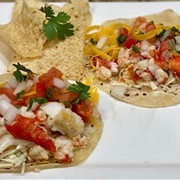 Alaskan King Crab Taco